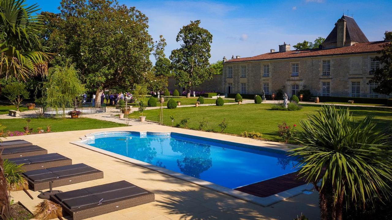 利涅城堡酒店 Lignan-de-Bordeaux 外观 照片